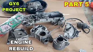 Gy6 Project | Mio Restoration Part 5 | Engine Rebuild | MOTOR LIKOT