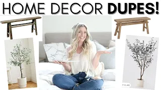HOME DECOR DUPES || DECORATING ON A BUDGET