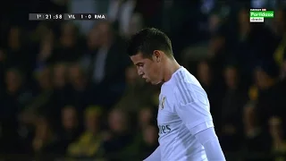 James Rodríguez vs Villareal CF (Away) 15-16 HD 1080i [English Commentary]