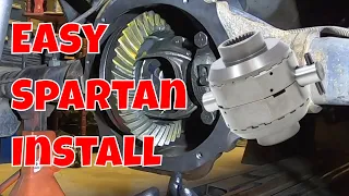 Installing A Spartan Lunchbox Locker In A Jeep XJ Chrysler 8.25
