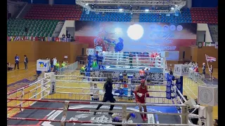 HRIDIK DAIMARY ( INDIA 🇮🇳) WON AGAINST UZBEKISTAN IN WORLD MUAYTHAI CHAMPIONSHIP Thailand ( DOJANG