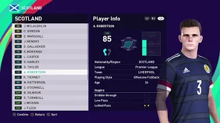 SCOTLAND EURO 2020/2021  PES 2021