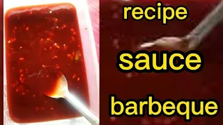 barbeque sauce timpla na masarap na sauce na pwede i ulam