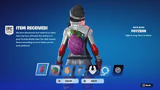 Fortnite Gifted A FREE Exclusive Reward To Players Who Did THIS.. (Poyzenn Backbling)