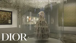 Tour the "Christian Dior: Designer of Dreams" Exhibition at M7 in Doha