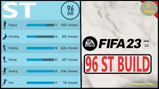 Best 96 Overall Striker (ST) Build for FIFA 23 Career Mode - Maximum Potential