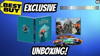 BRAVE 4K (Steelbook) Unboxing and Review With Commentary