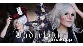 Undertaker Cosplay Makeup Tutorial | Black Butler