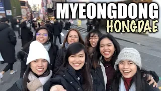First Day in Seoul, South Korea | Myeongdong & Hongdae