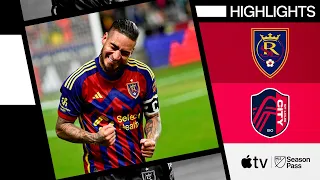 Real Salt Lake vs. St. Louis CITY SC |🚨Hat-Trick Alert! | Full Match Highlights