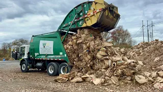 Garbage Trucks VS. Leaf Bags