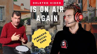 Pewdiepie video deleted from Youtube is on the air again