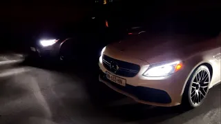 2019 Mercedes AMG  C63S  VS  Stage 2  FBO BMW M4 F82