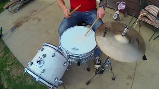 Ludwig Acrophonic-kick snare hat