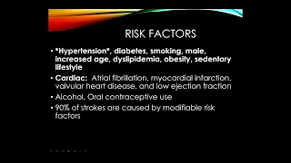 Cerebrovascular disease, part t