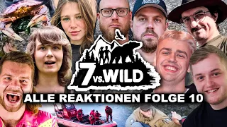 7 vs. Wild - ALLE Teilnehmer Reaktionen auf Folge 10 zusammengefasst