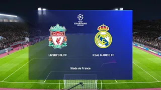 Liverpool vs Real Madrid - Champions League 28th May 2022 - PES 2021