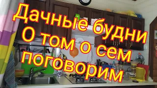 Обычный день на даче/уборка/необычные свойства освященных пасхальных яиц/о том, о сем