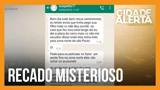 Caso Lara: mãe da menina acredita que está recebendo mensagens do principal suspeito