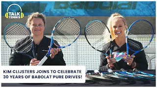 Kim Clijsters Talks All Things Babolat Pure Drive Racquets | Talk Tennis Podcast