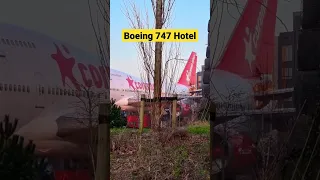 Corendon Hotel Boeing 747, plane Hotel #b747 #corendon #Hotel #aeroplane