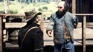 Red Dead Redemption 2 - John Marston Meet Mickey and Talk About Arthur