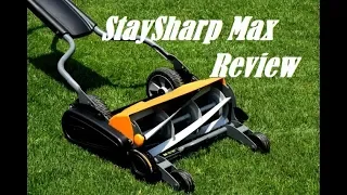 Fiskars StaySharp Max Reel Mower Review