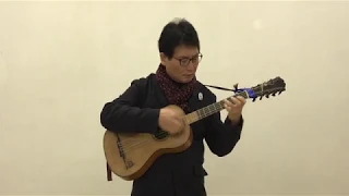 A brief improvisation on 'Greensleeves', played by Taro Takeuchi