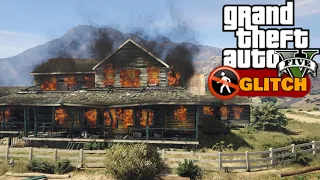 Getting into the O'Neil brothers house while it's on fire (Crystal Maze - GTA 5)