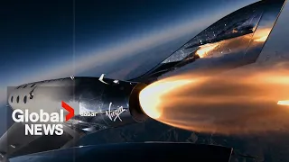 Virgin Galactic launches 1st commercial suborbital spaceflight | FULL