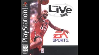 NBA Live 98 (PS1) (Bulls vs Heat) (Playoffs Semi-Finals Game 1) (May 3rd 1998)