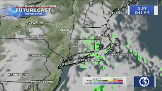 FORECAST: Rain expected to move in overnight