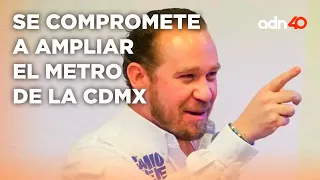 Estas son las propuestas de Santiago Taboada, candidato PAN-PRI-PRD por la CDMX