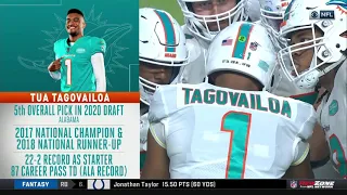 Tua Tagovailoa's First Drive in the NFL