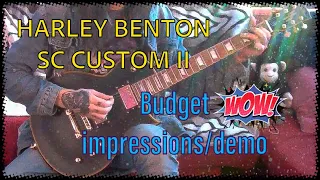 B Stock Harley Benton Sc Custom II Impressions and Demo / Review