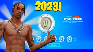 HOW TO GET FREE V-BUCKS IN 2023! (CHAPTER 4)