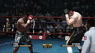 Mike Tyson vs VITALI KLITSCHKO how it will look like fight night champion