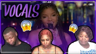 SANNNGGG!! 😍😍😍 | Disney World 50: Halle Bailey sings "Can You Feel the Love Tonight" | REACTION