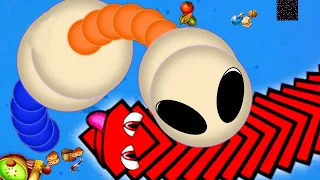 🐍 WORMATE ZONE.IO Rắn Săn Mồi #090 BIGGEST SNAKE| Epic Worms Zone Best Gameplay | Biggiun TV