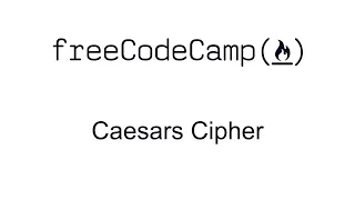 Caesars Cipher - JavaScript Algorithms and Data Structures - Projects Free Code Camp