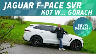 Jaguar F-PACE. Kot w ... górach. Test samochodowy. Bryki Dagmary.