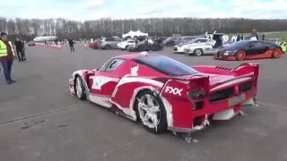 Ferrari FXX BRUTAL Sound at Vmax!