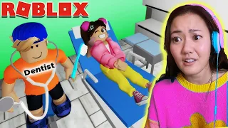 Dentist Challenge In Roblox with Friends | The Ellie Sparkles Show