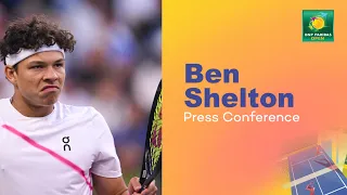 Ben Shelton Press Conference March 8th | Indian Wells 2024