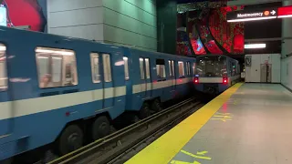 MONTREAL METRO RIDE ON THE GREEN LINE
