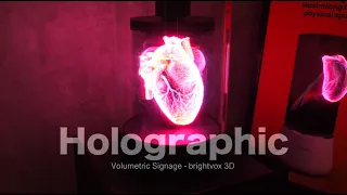 3D Hologram ? Volumetric Display - brightvox 3D  2024