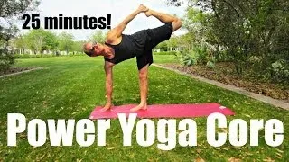 25 minute Power Yoga Core Workout - Sean Vigue