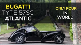 The Bugatti Type 57SC Atlantic only four were built in world #automobile #car #bugatti #type57sc