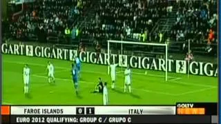 2011 (September 2) Faroe Islands 0-Italy 1 (EC Qualifier).mpg