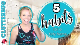 5 Daily Habits for a Tidy Home